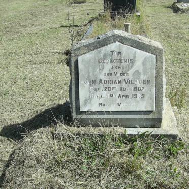 VILJOEN Jan Adrian 1862-1933