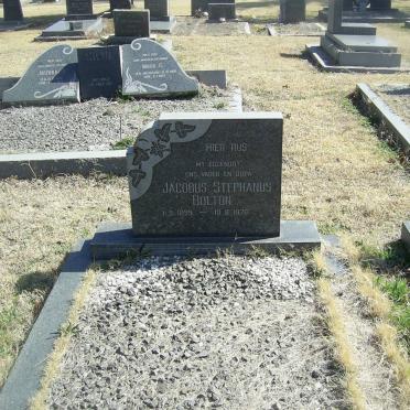 BOLTON Jacobus Stephanus 1899-1976