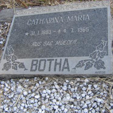 BOTHA Catharina Maria 1883-1965