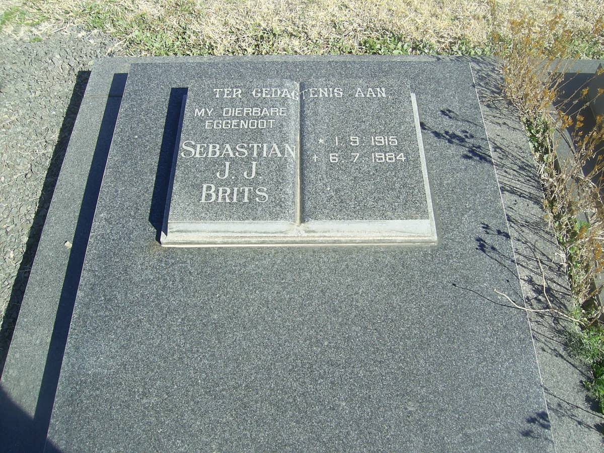 BRITS Sebastiaan J.J. 1915-1984