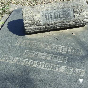 DEGLON Harold 1878-1968