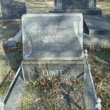 ERWEE Hendrik Louis 1889-1956