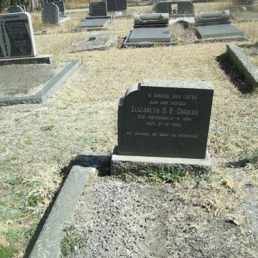 GROBLER Elizabeth S.B. nee PRETORIUS 1894-19?3