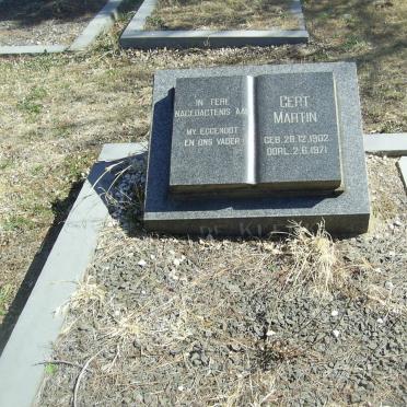 KLERK Gert Martin, de 1902-1971