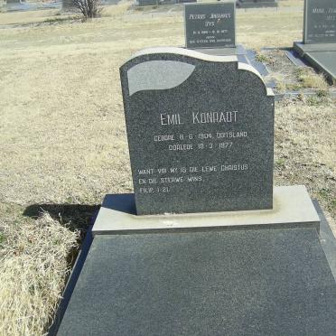 KONRADT Emil 1904-1977