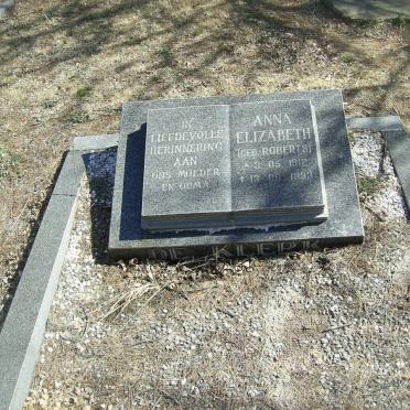 KLERK Anna Elizabeth, de nee ROBERTS 1912-1993