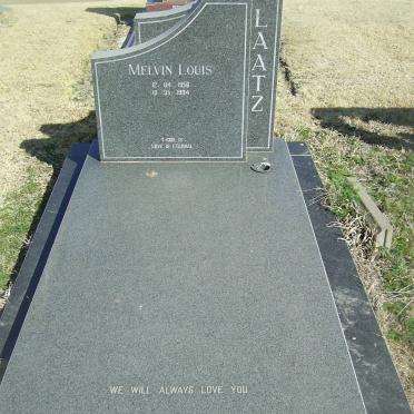 LAATZ Melvin Louis 1956-1994