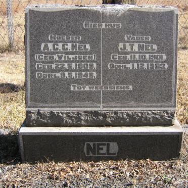 NEL J.T. 1901-1983 &amp; A.C.C. VILJOEN 1909-1949