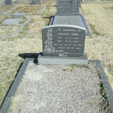 NELL Phillipus Daniel 1934-1984