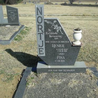 NORTJE Renier 1942-1991 &amp; Pina 1945-