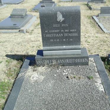 OUDTSHOORN Christiaan, van Rheede van 1913-1978