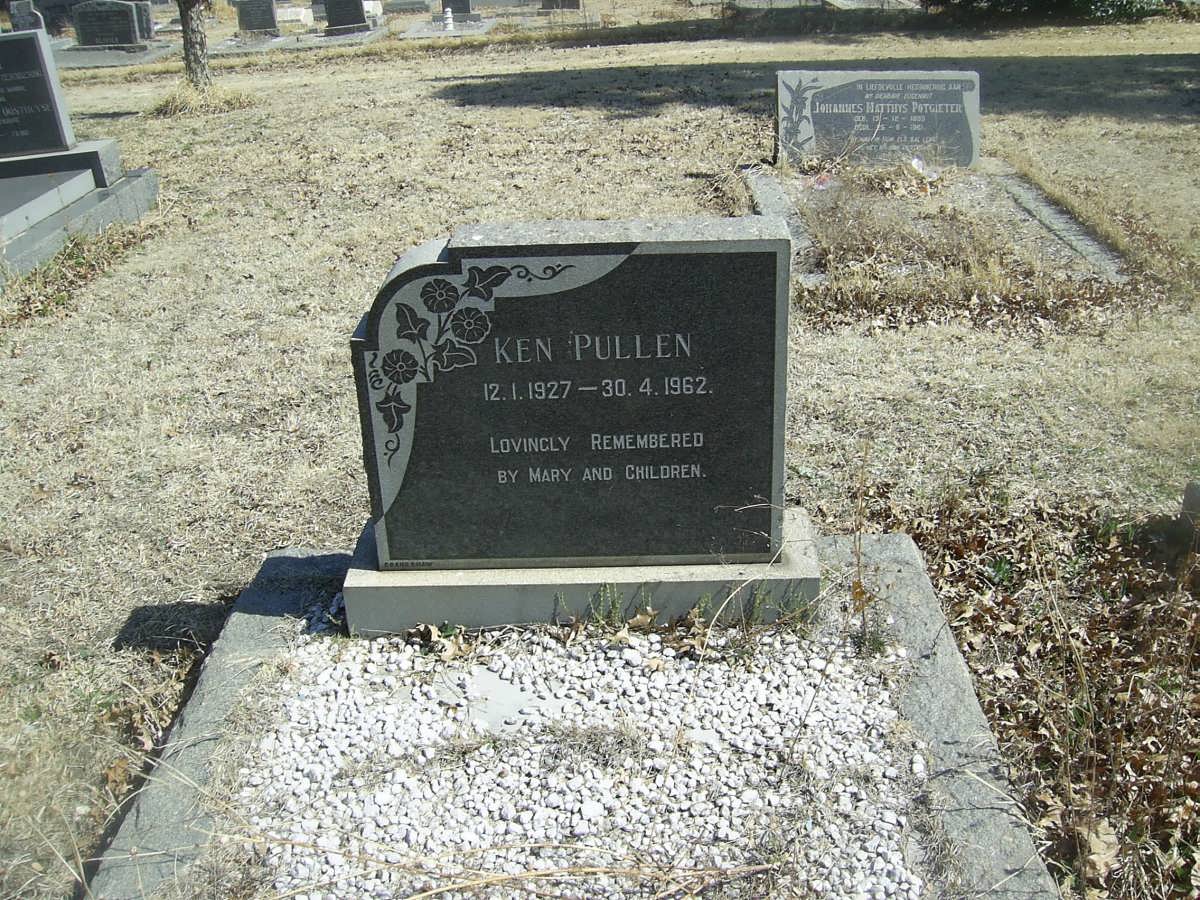 PULLEN Ken 1927-1962