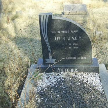 PRETORIUS Louis J.v.d.M. 1914-1951