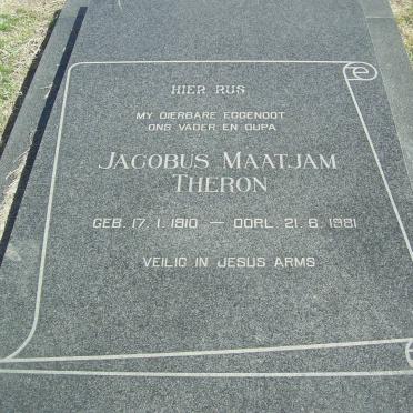THERON Jacobus Maatjam 1910-1981
