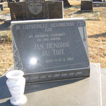 TOIT Jan Hendrik, du 1900-1969