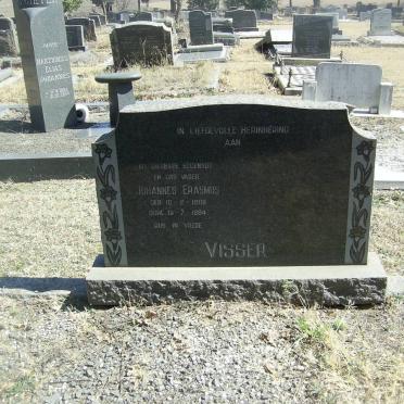 VISSER Johannes Erasmus 1908-1964
