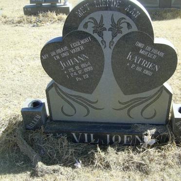 VILJOEN Johann 1954-1990 &amp; Katrien 1960-