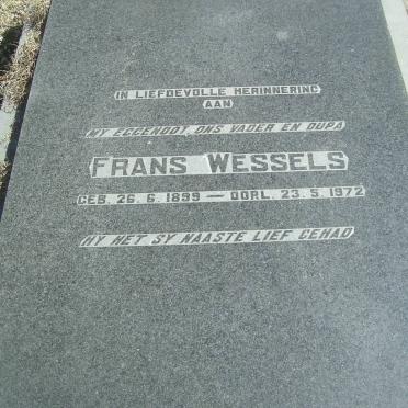 WESSELS Frans 1899-1972