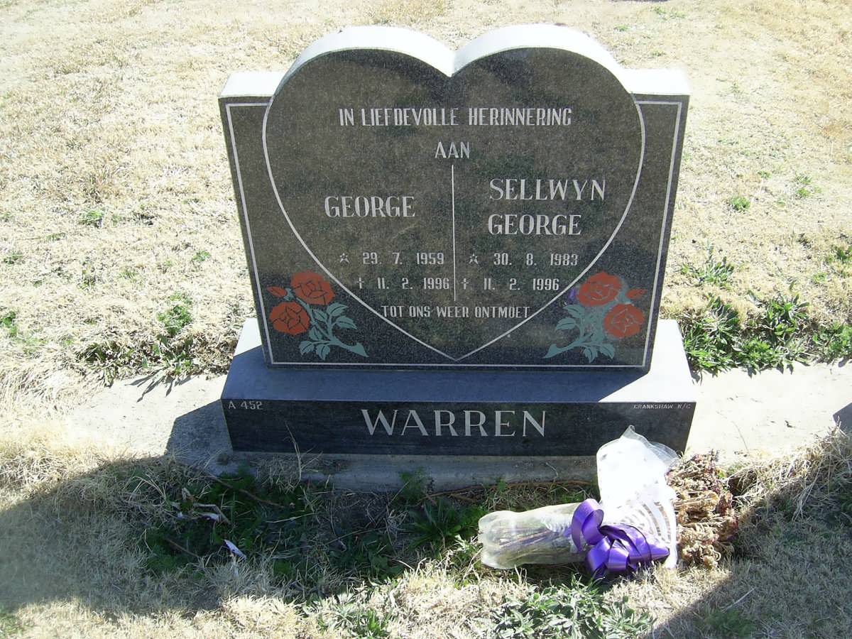 WARREN George 1959-1996 :: WARREN Sellwyn George 1983-1996