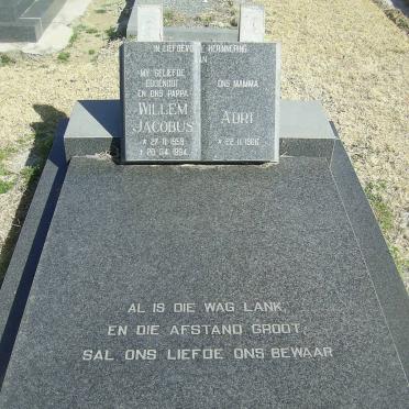 ? Willem Jacobus 1959-1994 &amp; Adri 1966-