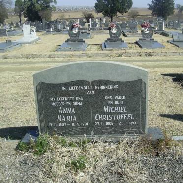 ? Michiel Christoffel 1909-1993 &amp; Anna Maria 1907-1981