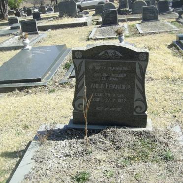 ? Anna Francina 1914-1972