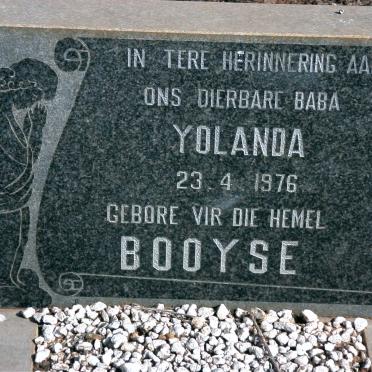 BOOYSE Yolanda -1976