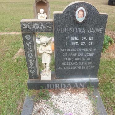 JORDAAN Veruschka Juané 1992-1992