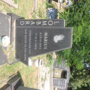 LOMBARD Marius 1972-1988