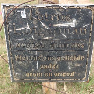 LANGERMAN Petrus 1950-2006