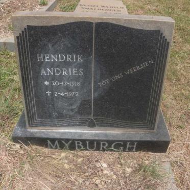 MYBURGH Hendrik Andries 1918-1979