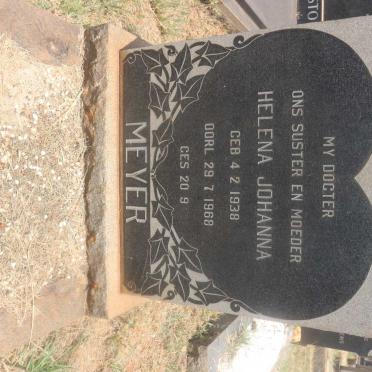 MEYER Helena Johanna 1938-1968