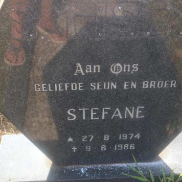 S?TISE? Stefane 1974-1986