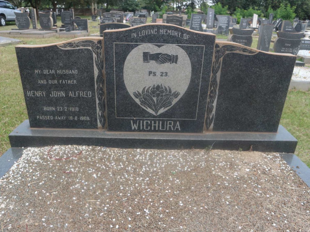 WICHURA Henry John Alfred 1918-1969