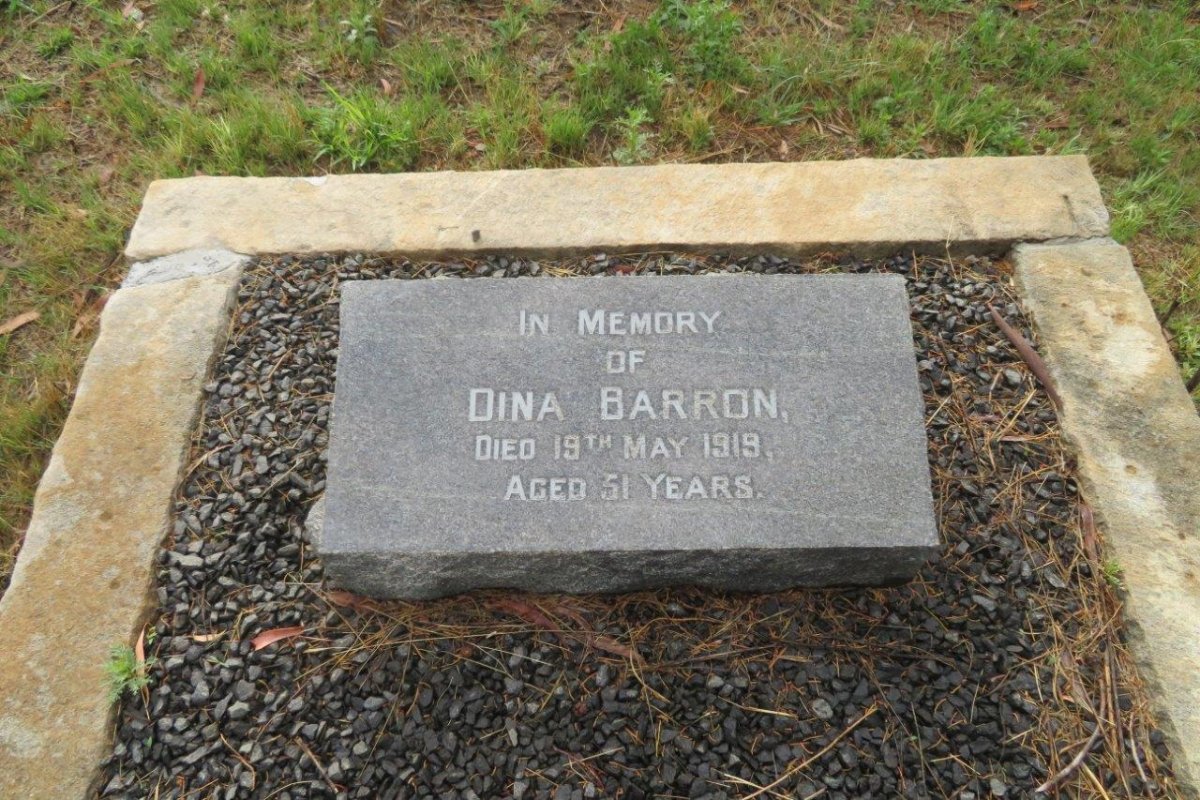 BARRON Dina -1919
