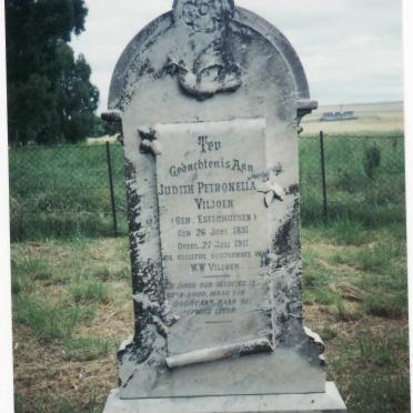 VILJOEN Judith Petronella nee ESTERHUISEN 1851-1911