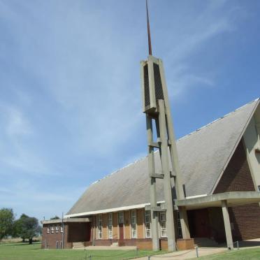 Mpumalanga, STANDERTON district, Grootvlei, NG Kerk Gedenkmuur