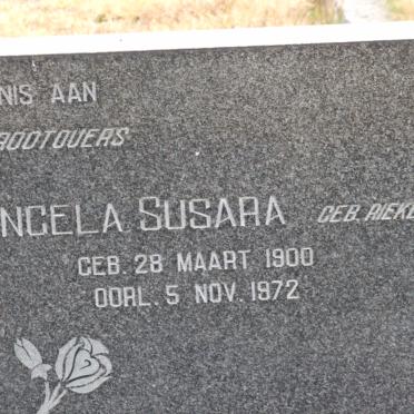 GROVÉ Engela Susara nee RIEKERT 1900-1972
