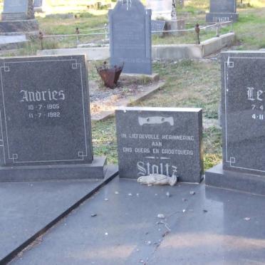 STOLTZ Andries 1905-1982 &amp; Lenie 1917-1997 
