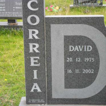 CORREIA David 1975-2002