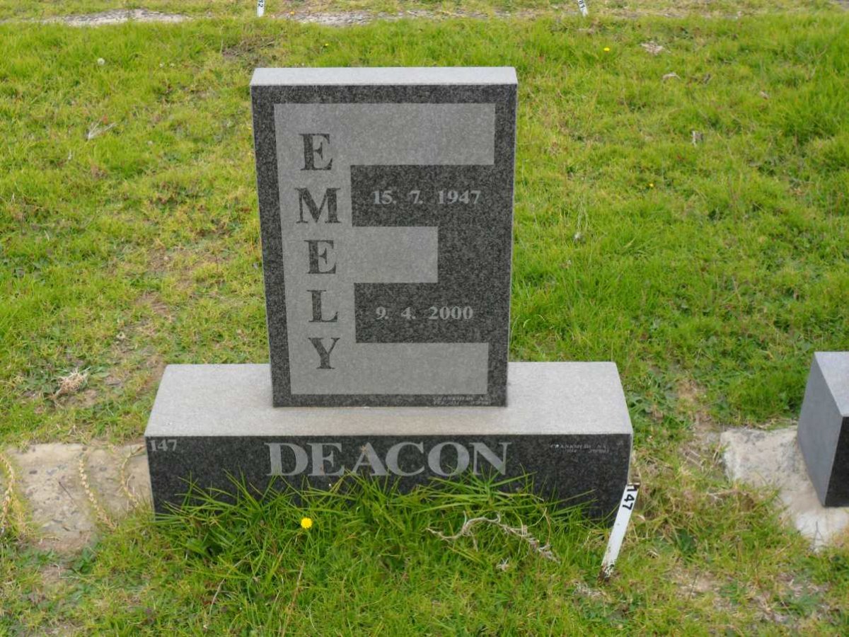 DEACON Emely 1947-2000