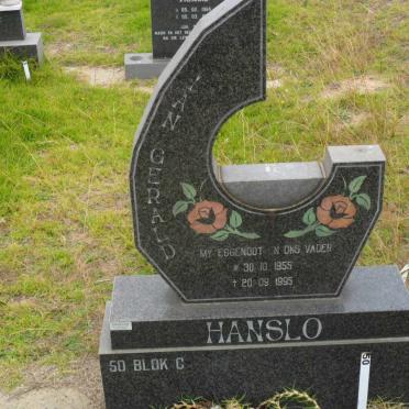 HANSLO Ian Gerald 1955-1995