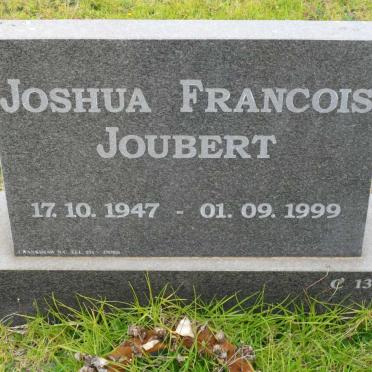 JOUBERT Joshua Francois 1947-1999