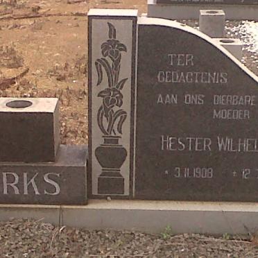 DIRKS Hester Wilhelmina 1908-1998