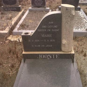 JOOSTE Marie 1954-1975