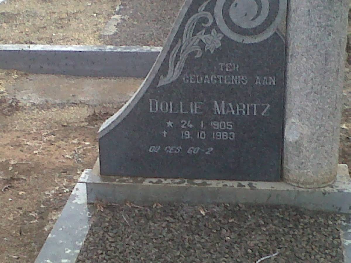 MARITZ Dollie 1905-1983