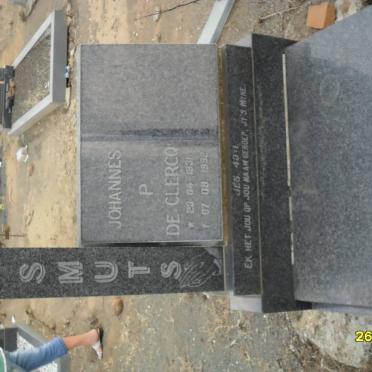 SMUTS Johannes P. De Clercq 1931-1992