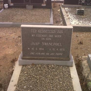 SWANEPOEL Jaap 1904-1975