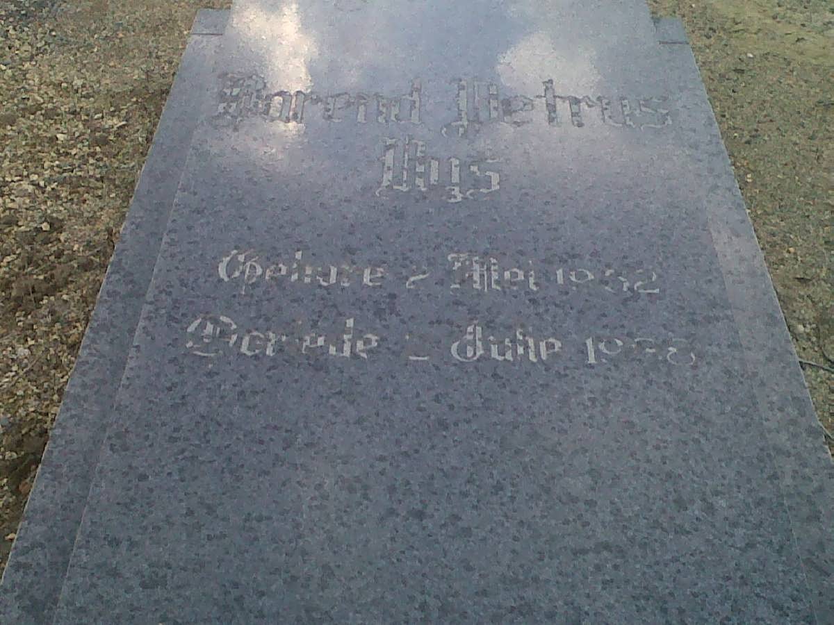 UYS Barend Petrus 1952-1988