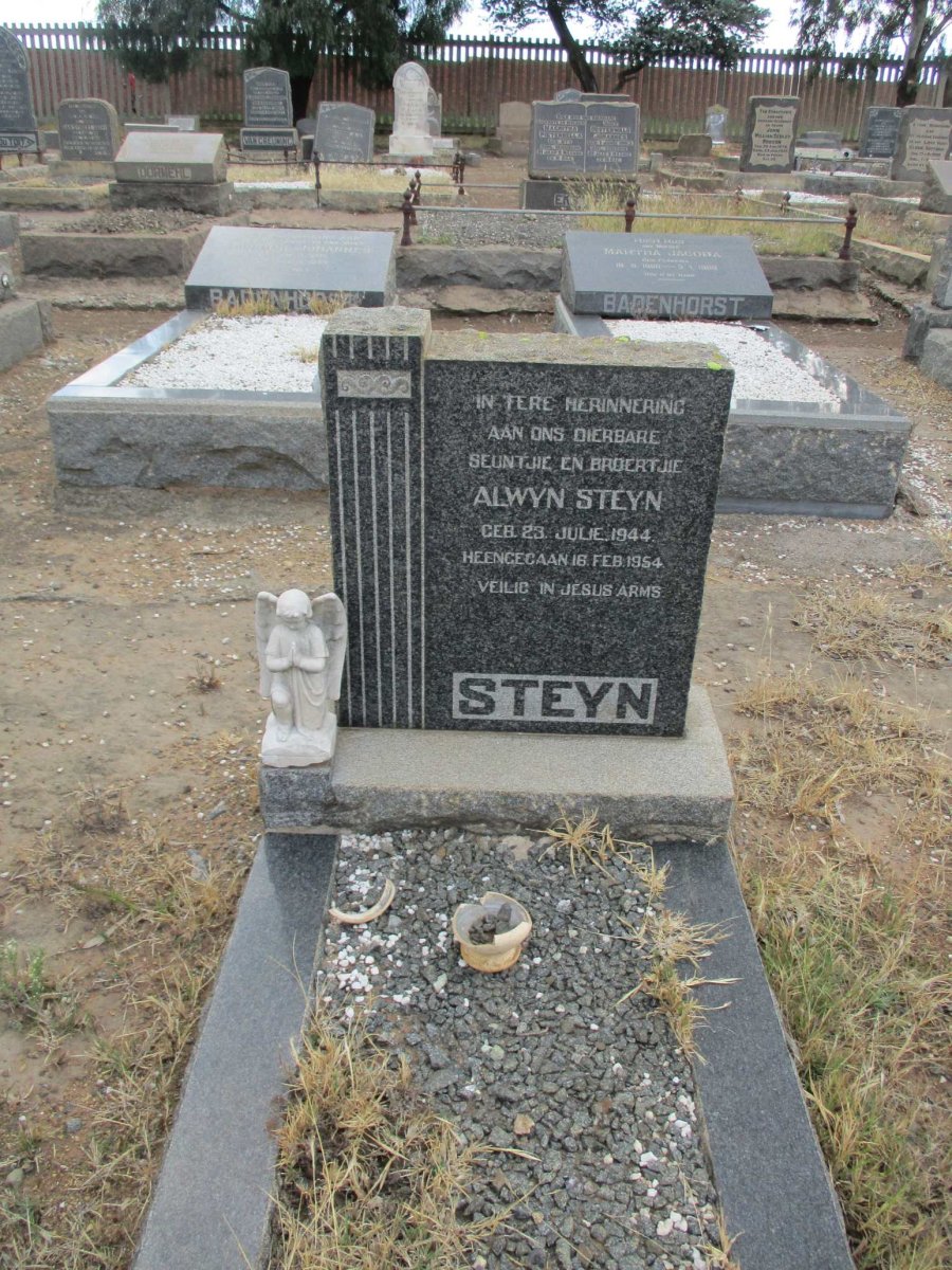 STEYN Alwyn 1944-1954